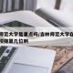 吉林师范大学是重点吗/吉林师范大学在师范类学校排第几位啊